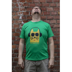 Cicafej mintás felnőtt póló