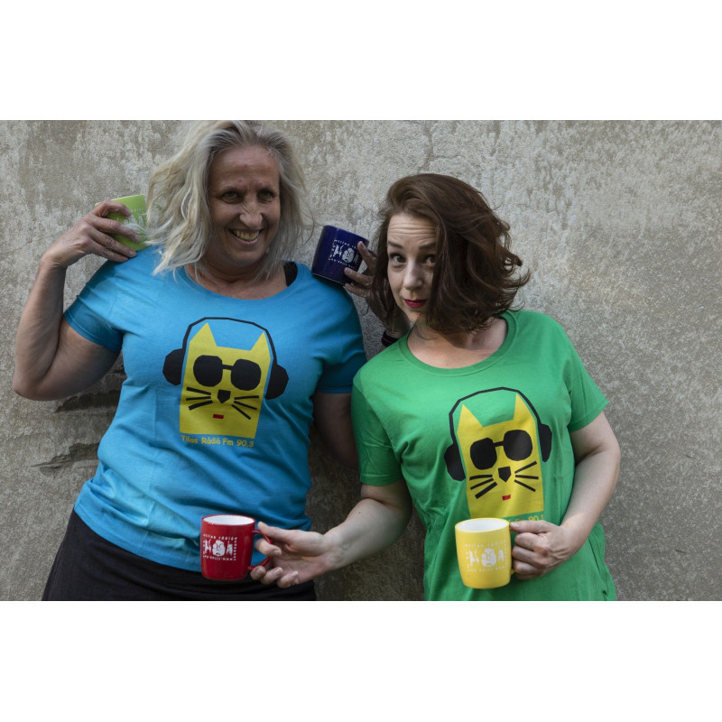 Cicafej mintás felnőtt póló