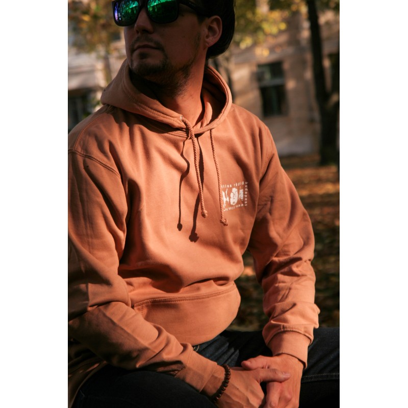 Cipzáras kapucnis pulcsi - Klasszik