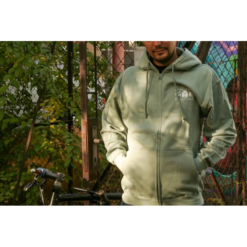 Cipzáras kapucnis pulcsi - Klasszik