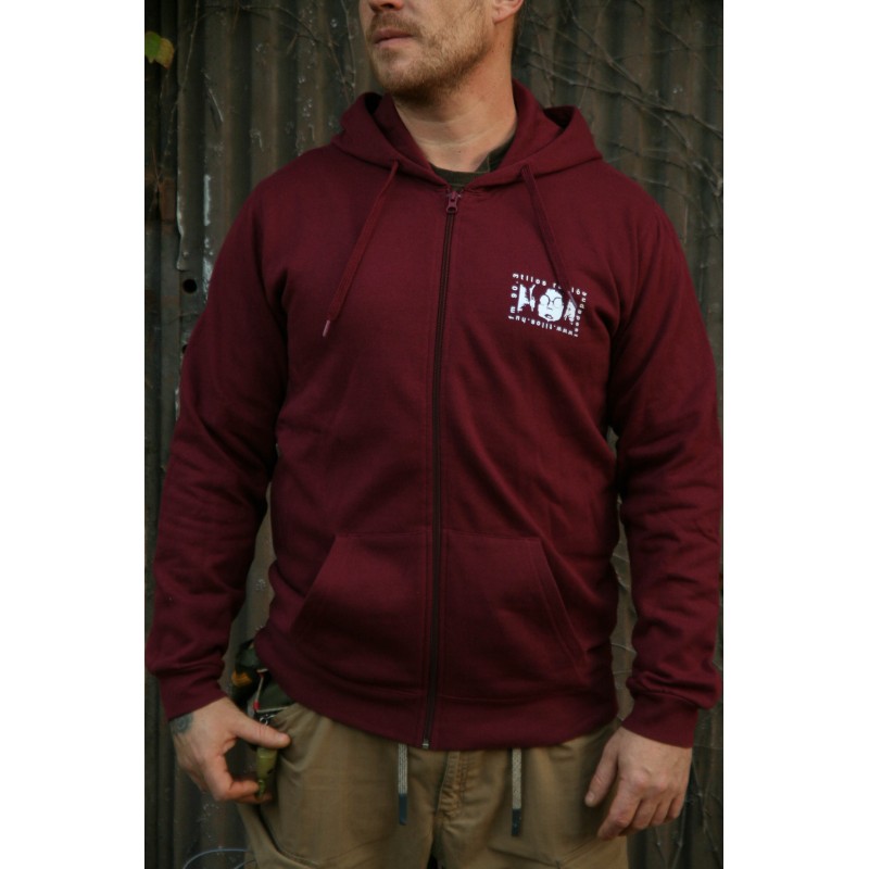 Cipzáras kapucnis pulcsi - Klasszik