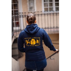 Cipzáras kapucnis pulcsi - Klasszik