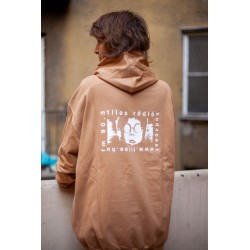 Cipzáras kapucnis pulcsi - Klasszik