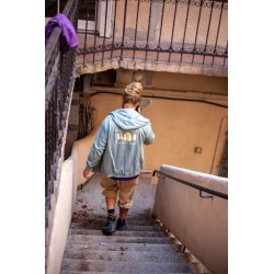 Cipzáras kapucnis pulcsi - Klasszik