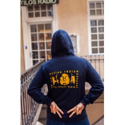 Cipzáras kapucnis pulcsi - Klasszik